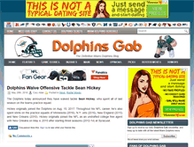 Tablet Screenshot of dolphinsgab.com